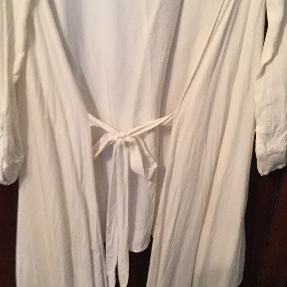 IVORY UMGEE Hi/Lo Tie Back Tunic! S, M & L - Picture 6 of 6